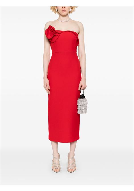 Abito midi in rosso Roland Mouret - donna ROLAND MOURET | RMSS25009MCPR
